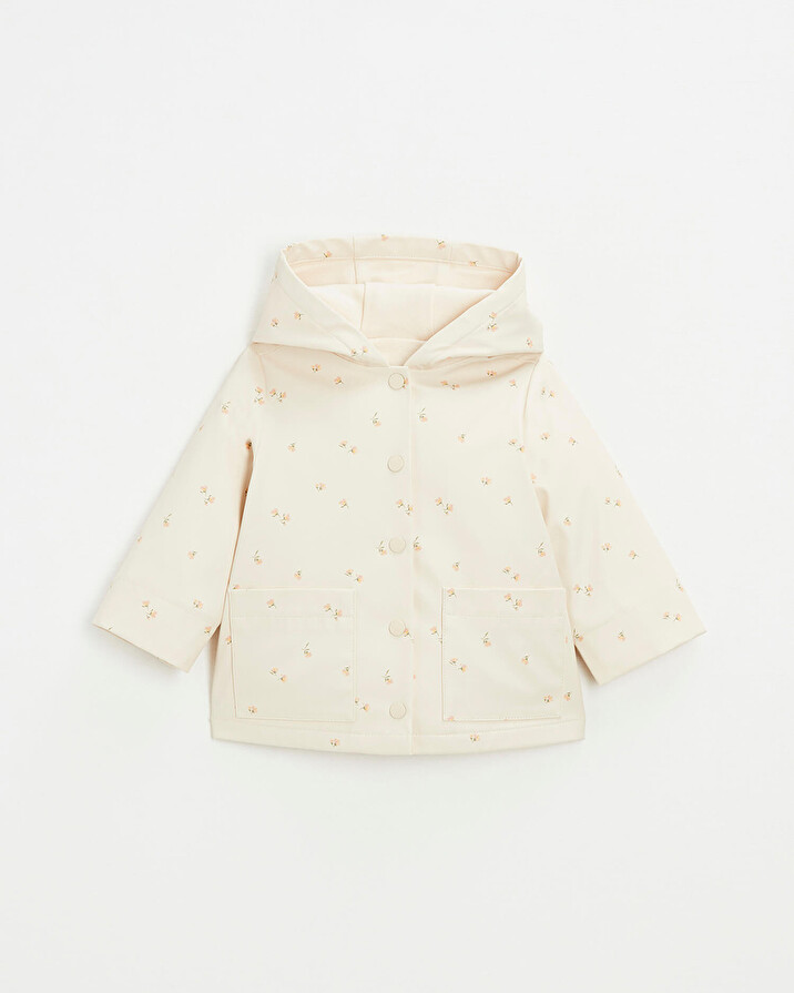 Rubber raincoat Flower print  Natalys