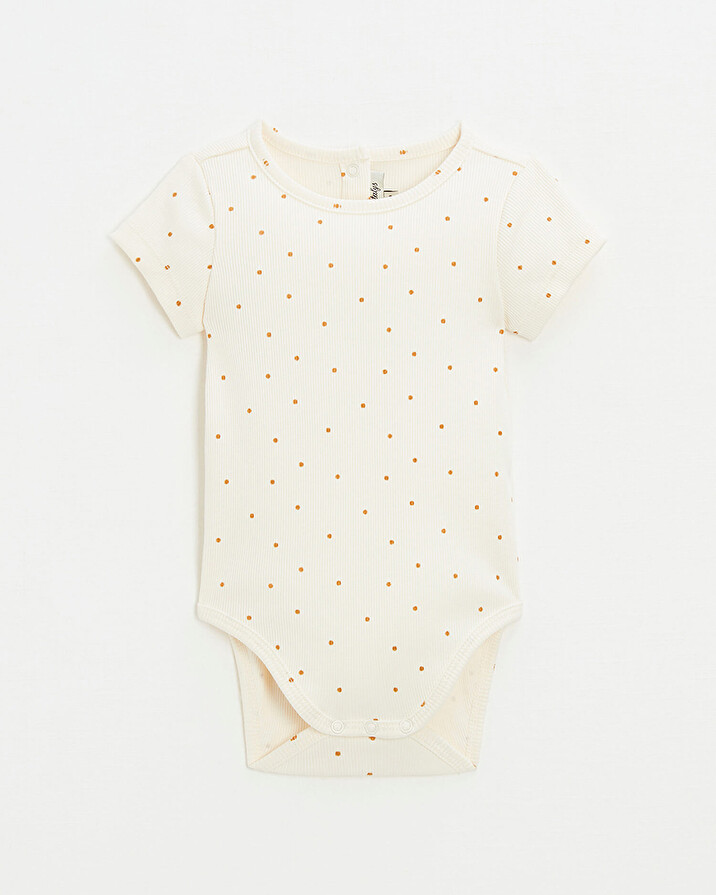 Short sleeve bodysuit Polka dot print  Natalys