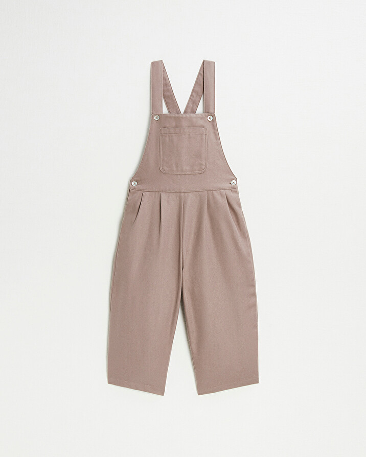 Twill overalls Pink color Natalys