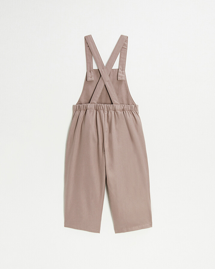 Twill overalls Pink color Natalys