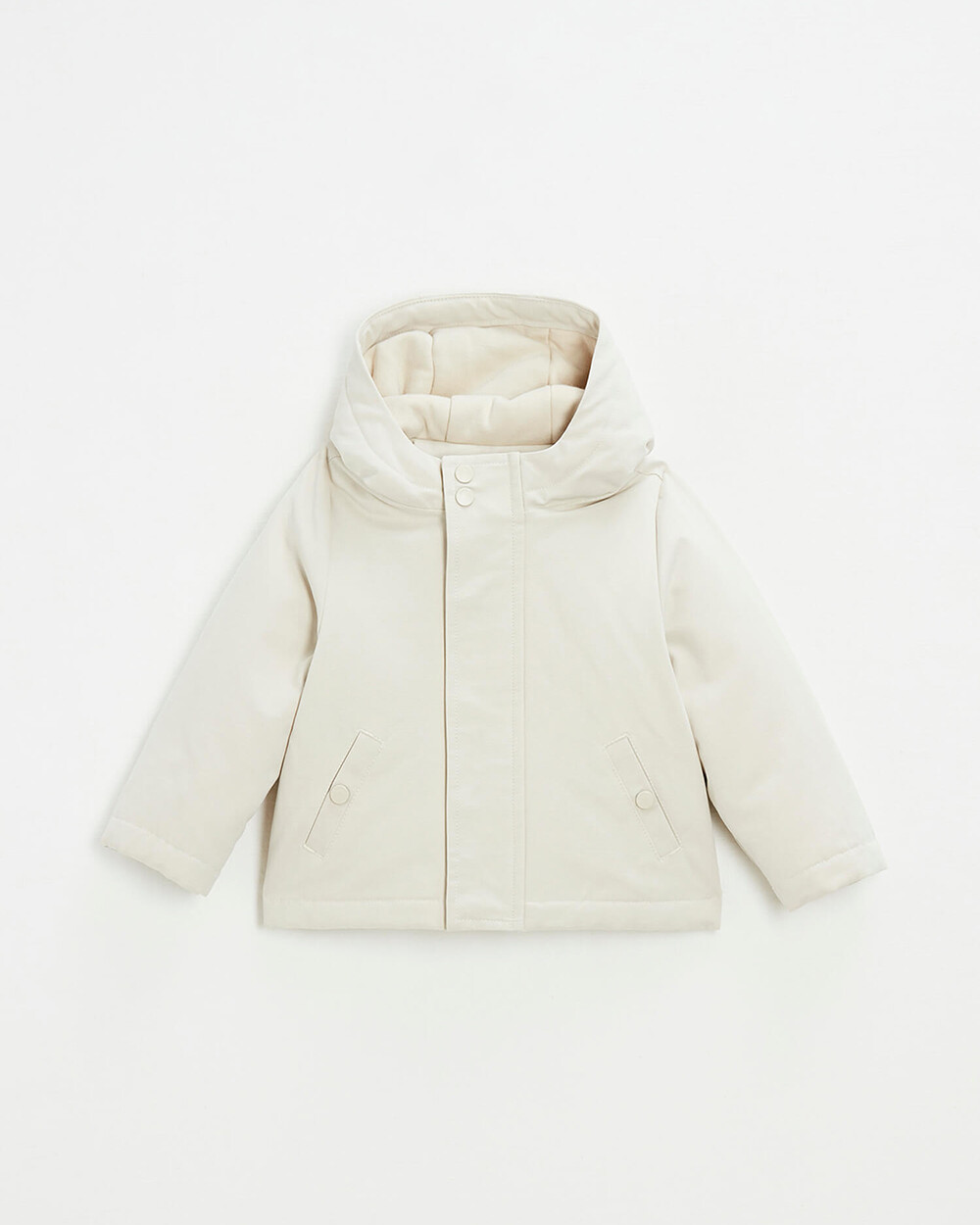 Water-repellent parka Natural color Natalys