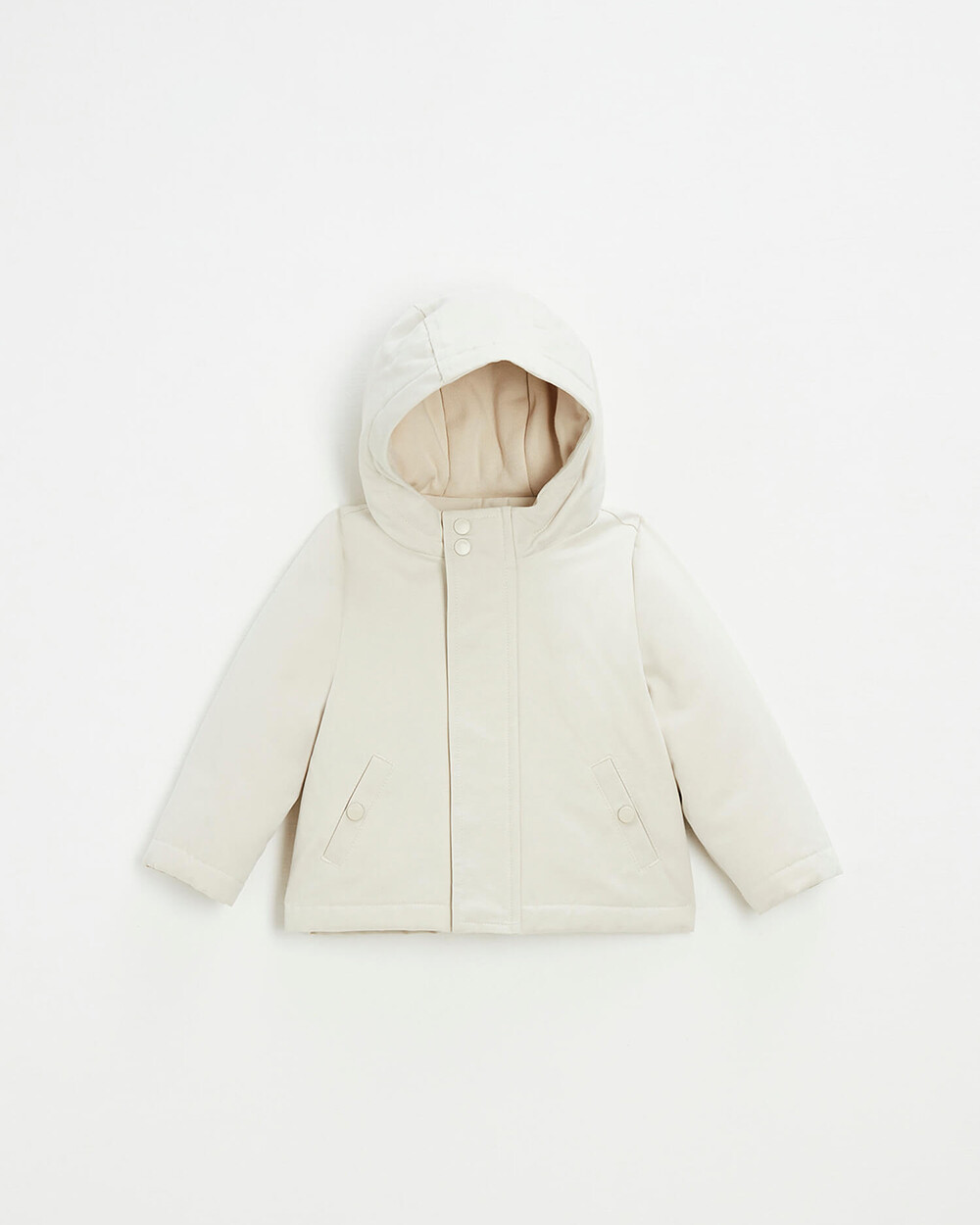 Water-repellent parka Natural color Natalys