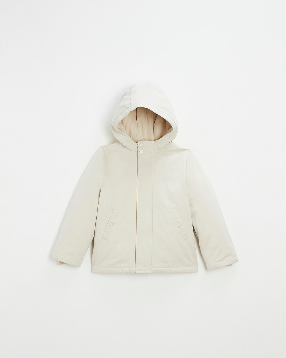 Water-repellent parka Natural color Natalys
