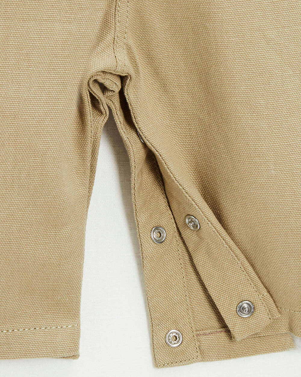 Cotton canvas overalls Light khaki color  Natalys