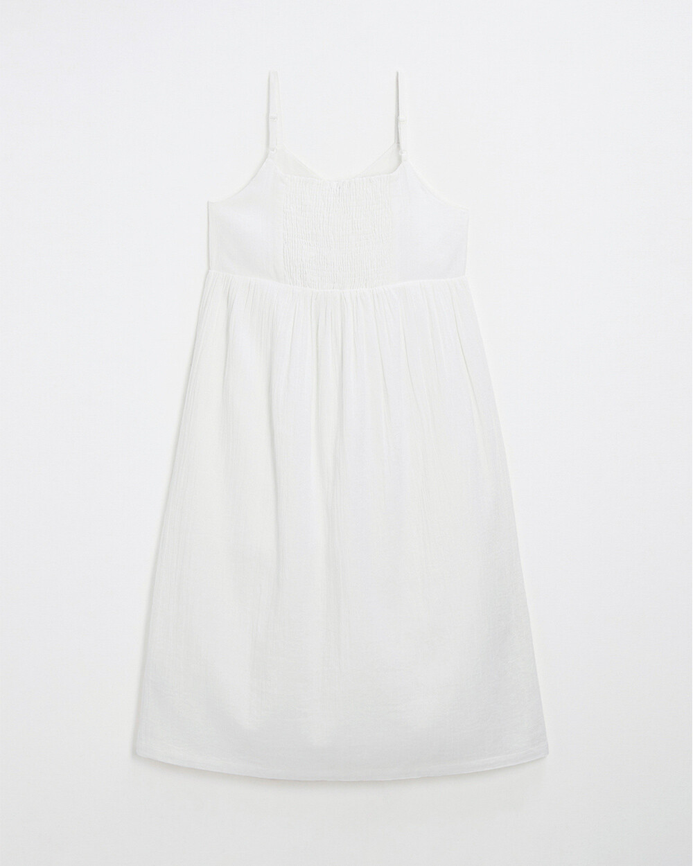 Crepe dress Ecru color  Natalys