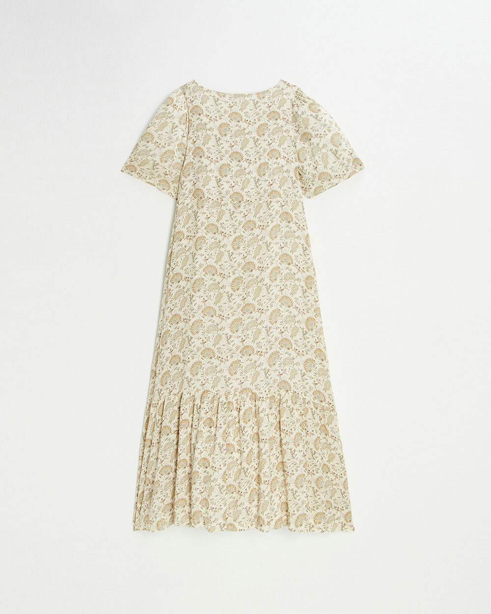 Long dress Indian flower print Natalys