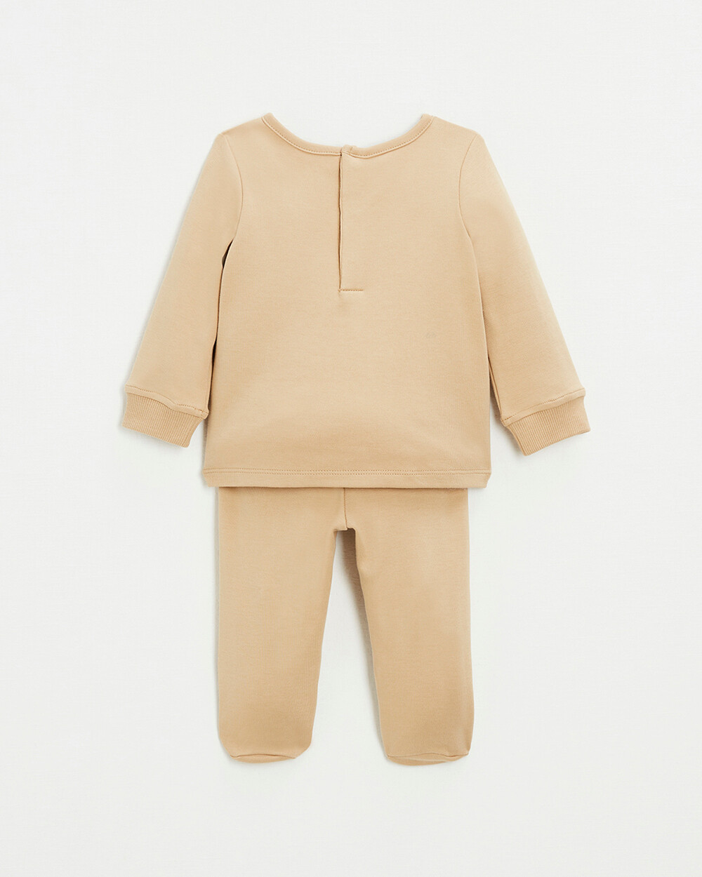 2-piece cotton pajamas Camel color  Natalys