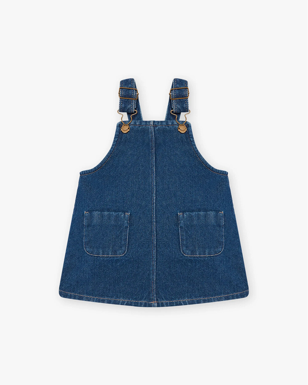 Denim overall dress Blue color  Natalys