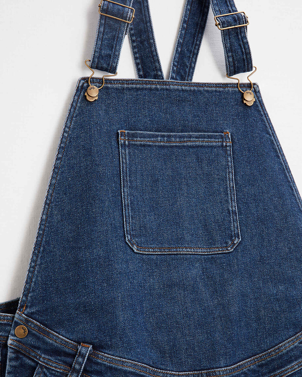 Mom-to-be denim overalls Blue denim Natalys