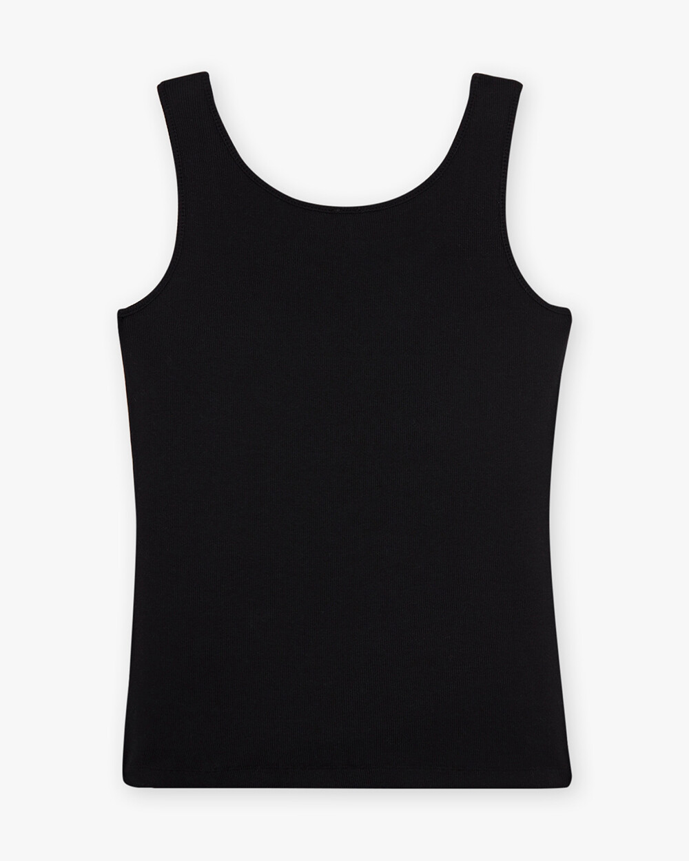 Black tank top Black color Natalys
