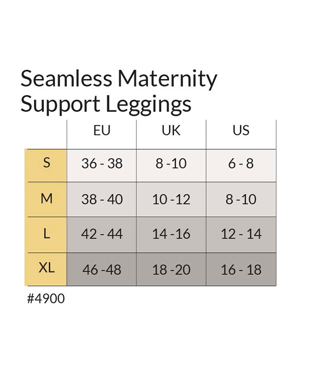 Maternity leggings Black color Natalys