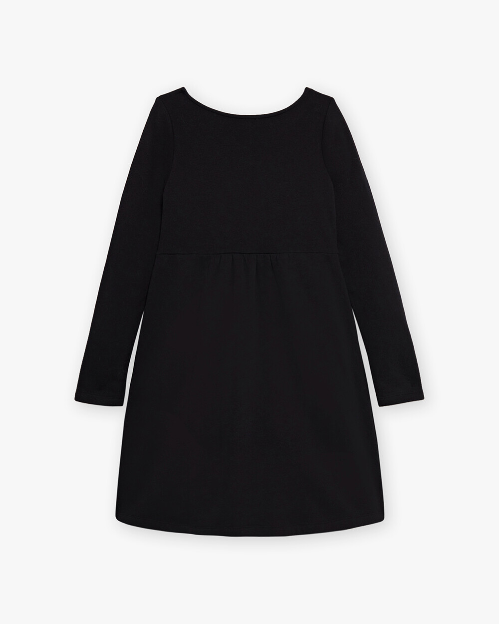 Fleece dress Black color  Natalys