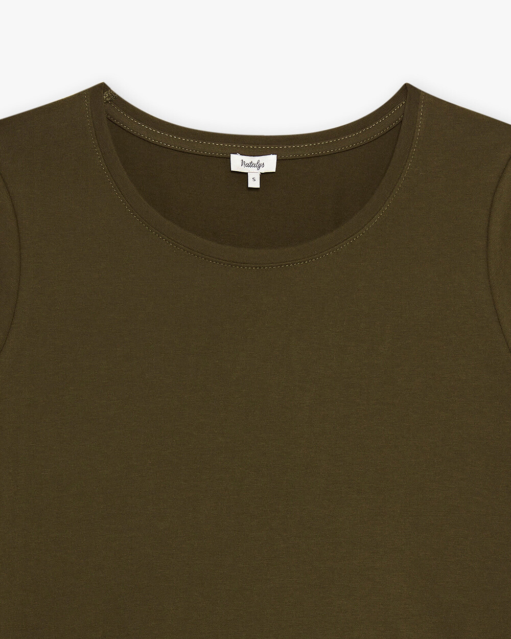 Khaki t-shirt Khaki color  Natalys