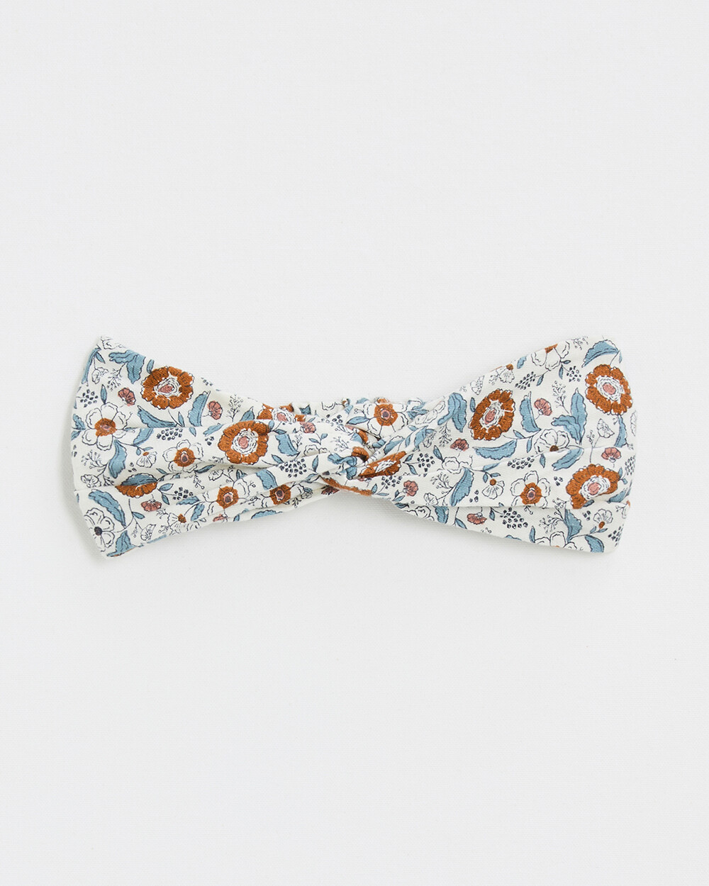 Printed headband Folk flower print Natalys