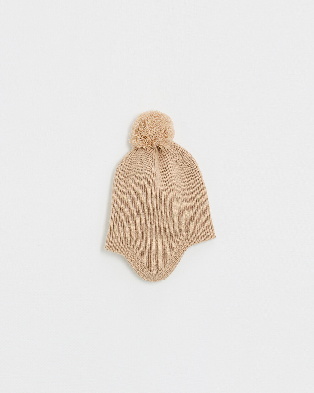 Merino wool hat Camel color Natalys