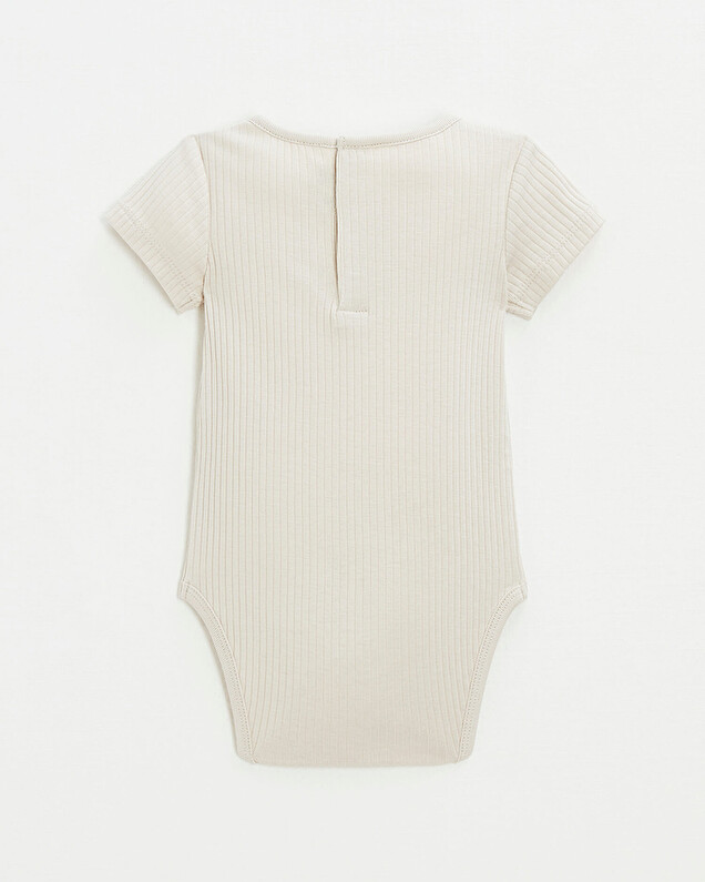 Short sleeve bodysuit Natural color  Natalys