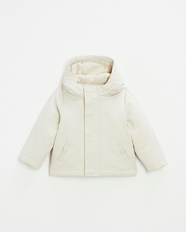 Water-repellent parka Natural color  Natalys