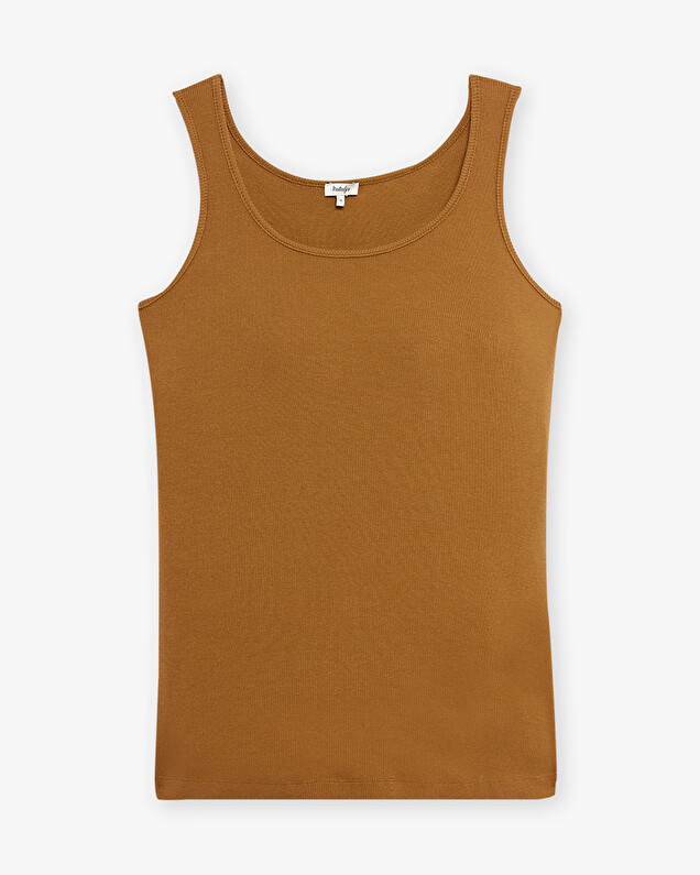 Camel tank top Camel color  Natalys