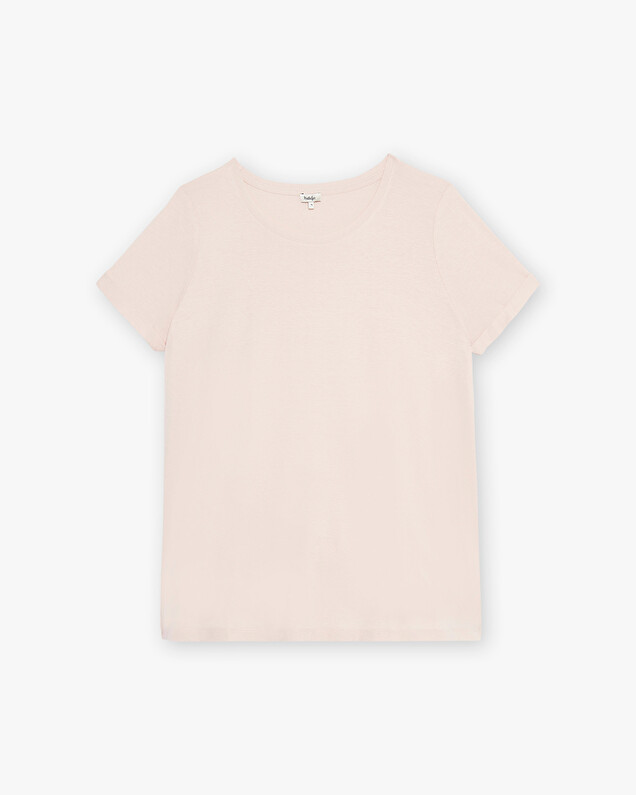 Pink t-shirt Pink color  Natalys