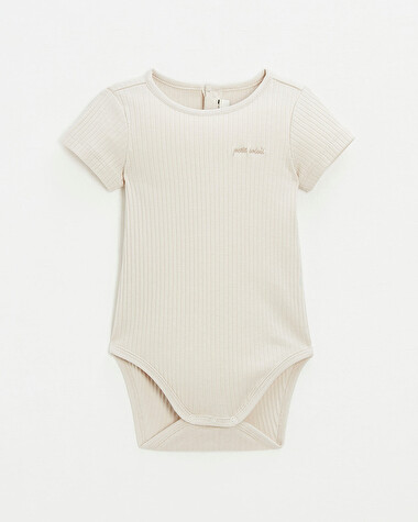 Short sleeve bodysuit Natural color  Natalys