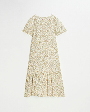 Long dress Indian flower print  Natalys