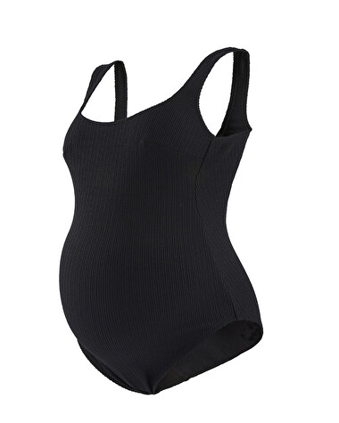 Maternity swimsuit Black color  Cache coeur