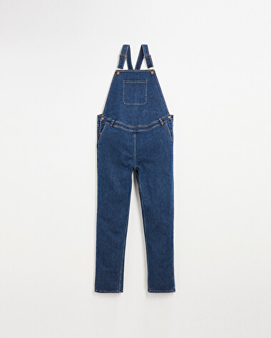 Mom-to-be denim overalls Blue denim  Natalys