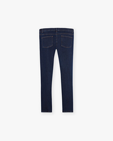 Low-rise slim maternity jeans Blue denim  Natalys