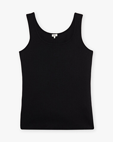 Black tank top Black color  Natalys