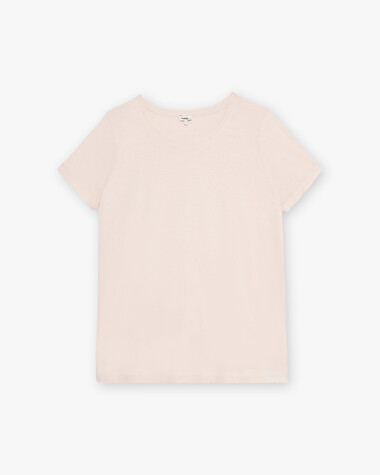 Pink t-shirt Pink color  Natalys