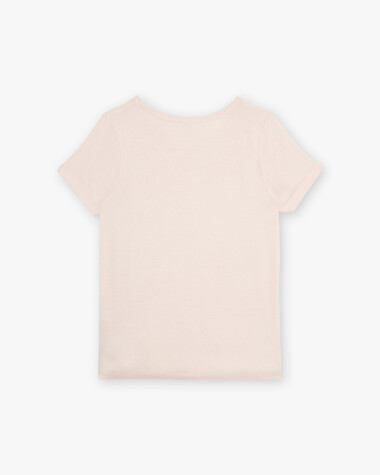 Pink t-shirt Pink color  Natalys