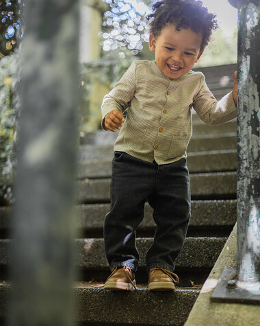 Denim pants Charcoal gray color  Natalys