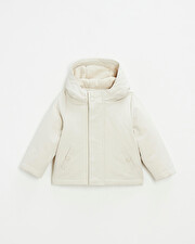Water-repellent parka Natural color Natalys