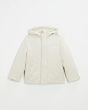 Water-repellent parka Natural color Natalys