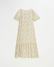 Long dress Indian flower print Natalys