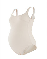 1 piece swimsuit Ecru color  Cache coeur