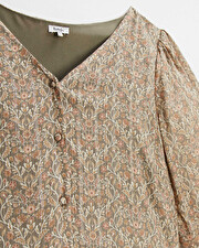 Maternity dress Flower print  Natalys