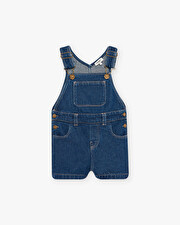 Short denim overalls Blue denim  Natalys