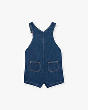 Short denim overalls Blue denim  Natalys