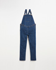 Mom-to-be denim overalls Blue denim Natalys