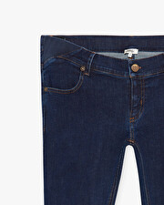 Low-rise slim maternity jeans Blue denim  Natalys