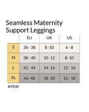 Maternity leggings Black color Natalys