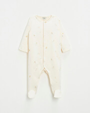 Cotton sleepsuit Marine print  Natalys