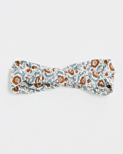 Printed headband Folk flower print Natalys