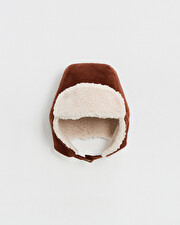 Corduroy chapka Brick color  Natalys