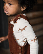 Printed long-sleeved t-shirt Fox print Natalys