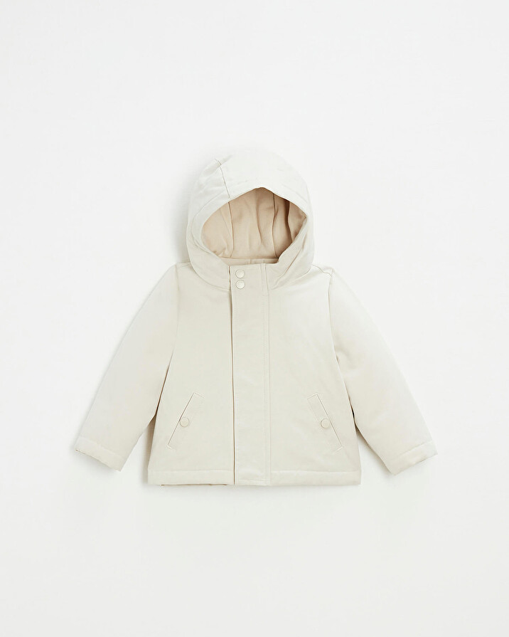 Water-repellent parka Natural color Natalys
