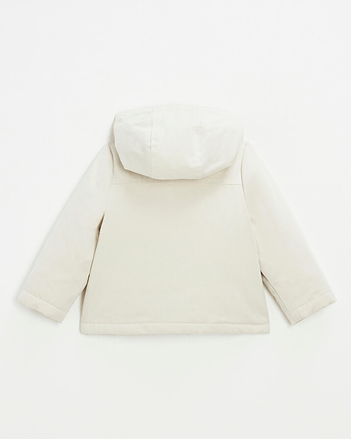 Water-repellent parka Natural color Natalys