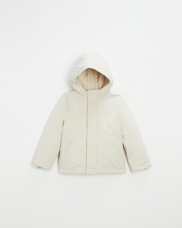 Water-repellent parka Natural color Natalys