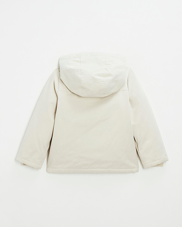 Water-repellent parka Natural color Natalys
